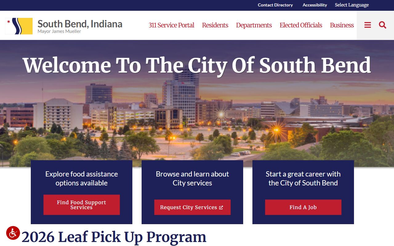 South Bend death index city government website